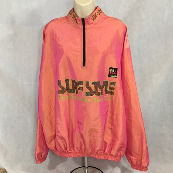 Surf Style Jackets & Blazers - Surf Style Interplanetary Body Gear Windbreaker